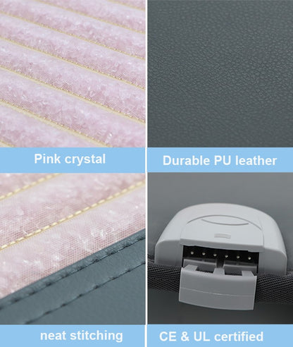 pink amethyst infrared pemf mat