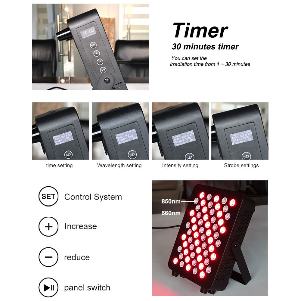 medical grade red light therapy device