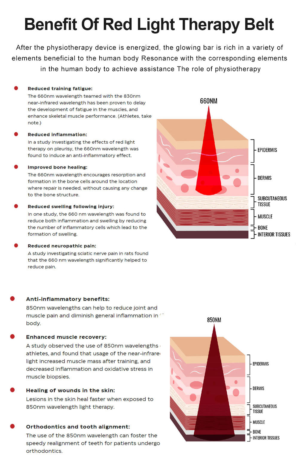 red light therapy mat