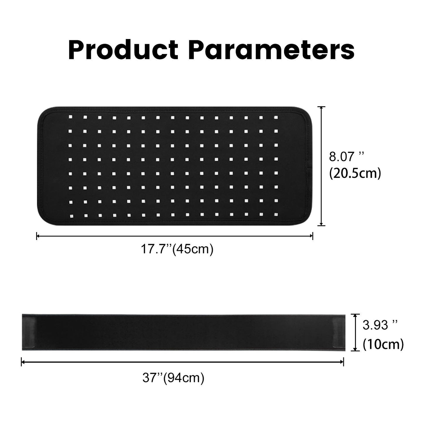 Red light therapy belt