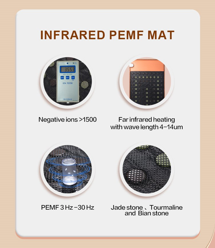 jade infrared pemf mat