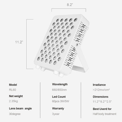 medical grade red light therapy device